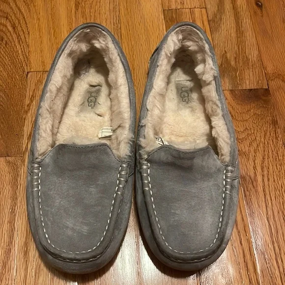 Women's Slippers Ugg Ansley Slippers Grey Size UGG Women's